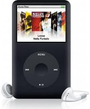 Original Appleipod Compatible for mp3 mp4 Player Apple iPod 80GB Classic 7th Generation- Black