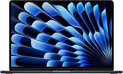 Apple 2023 MacBook Air Laptop mit M2 Chip: 15.3" Liquid Retina Display, 8GB RAM, 512GB SSD Speicher, beleuchtete Tastatur, 1080p FaceTime HD Camera. Funktioniert mit iPhone/iPad, Mitternachtsblau